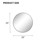 20 Inch Round Wall Mirror
