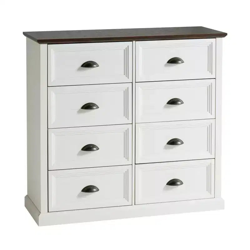Farmhouse Drawer Dresser with Storage Drawers