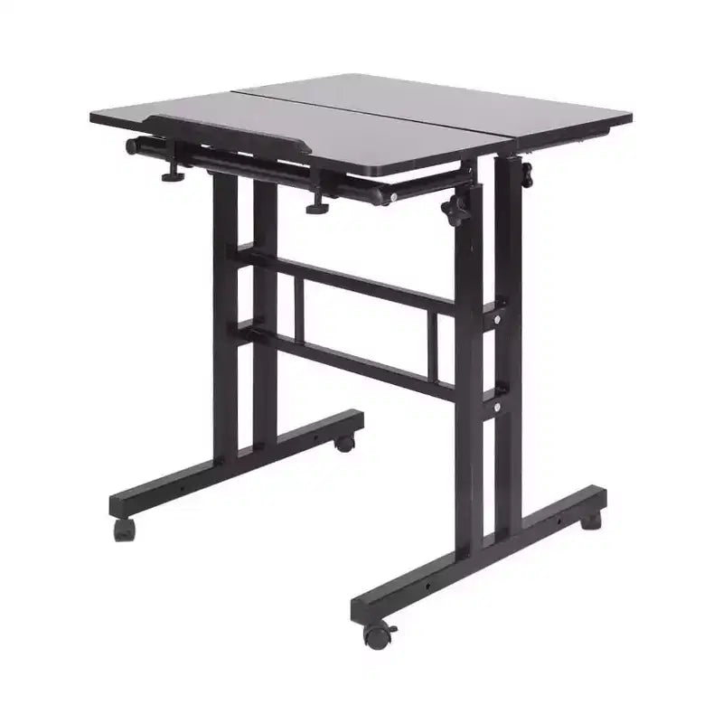 Adjustable Height Mobile Standing Desk with Wheels