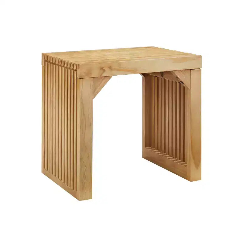 Farmhouse Pine Dining Table and Bench Set with Tempered Glass Top