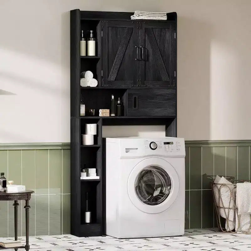 Over-Toilet Storage Cabinet with Sliding Door