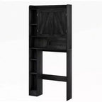 Meuble de rangement pour WC avec porte coulissante
