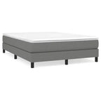 Full Size Platform Bed Frame with Fabric Upholstery