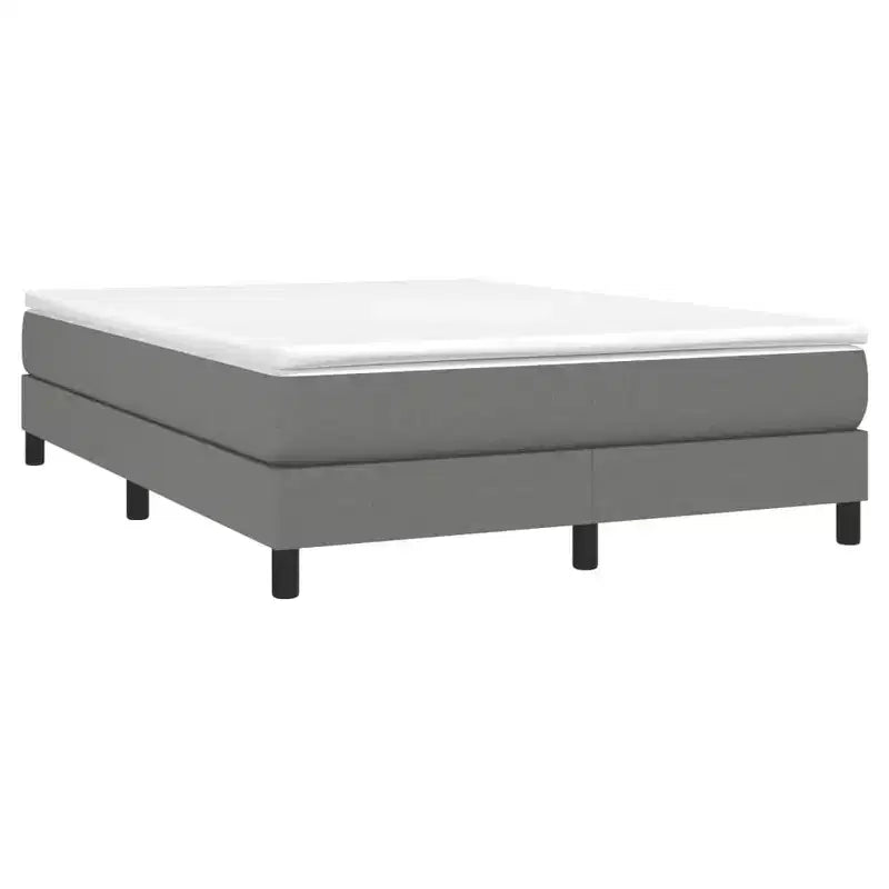 Full Size Platform Bed Frame with Fabric Upholstery
