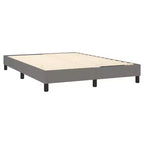 Full Size Platform Bed Frame with Fabric Upholstery