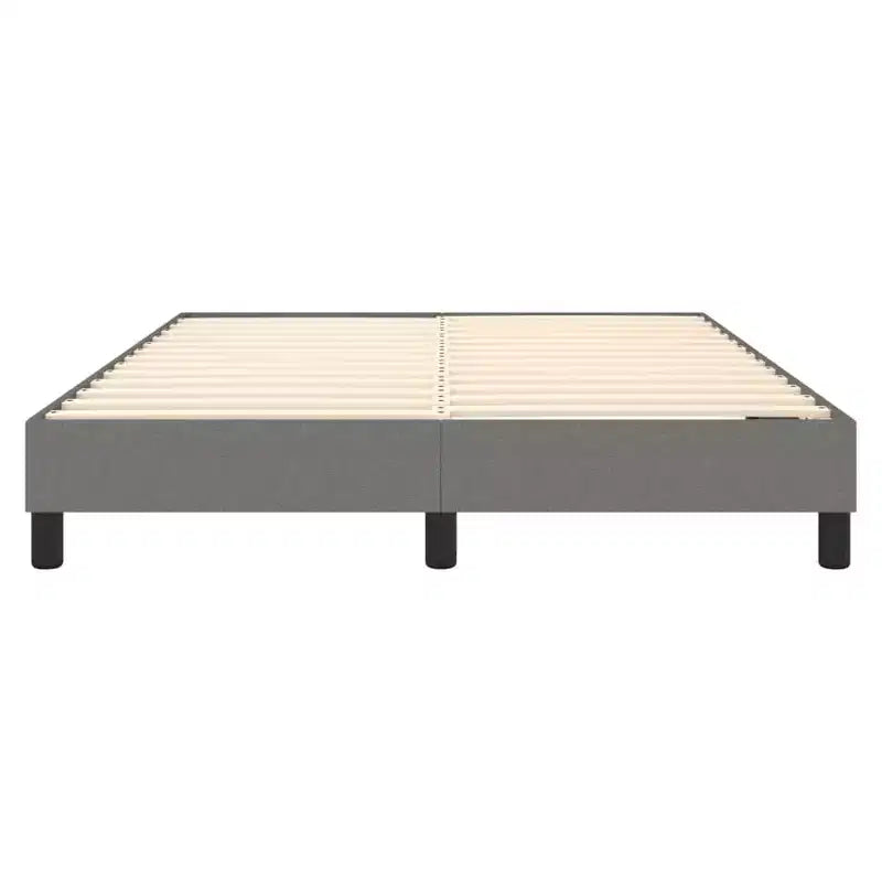 Full Size Platform Bed Frame with Fabric Upholstery