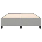 Full Size Platform Bed Frame in Light Gray