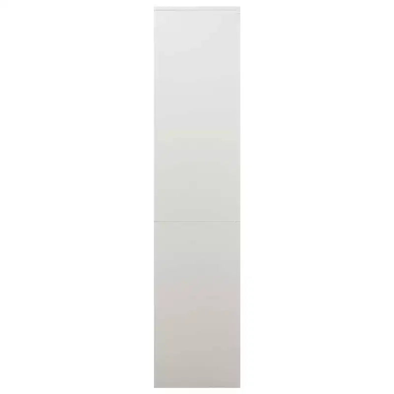 Steel Filing Cabinet with 4 Doors and 3 Shelves