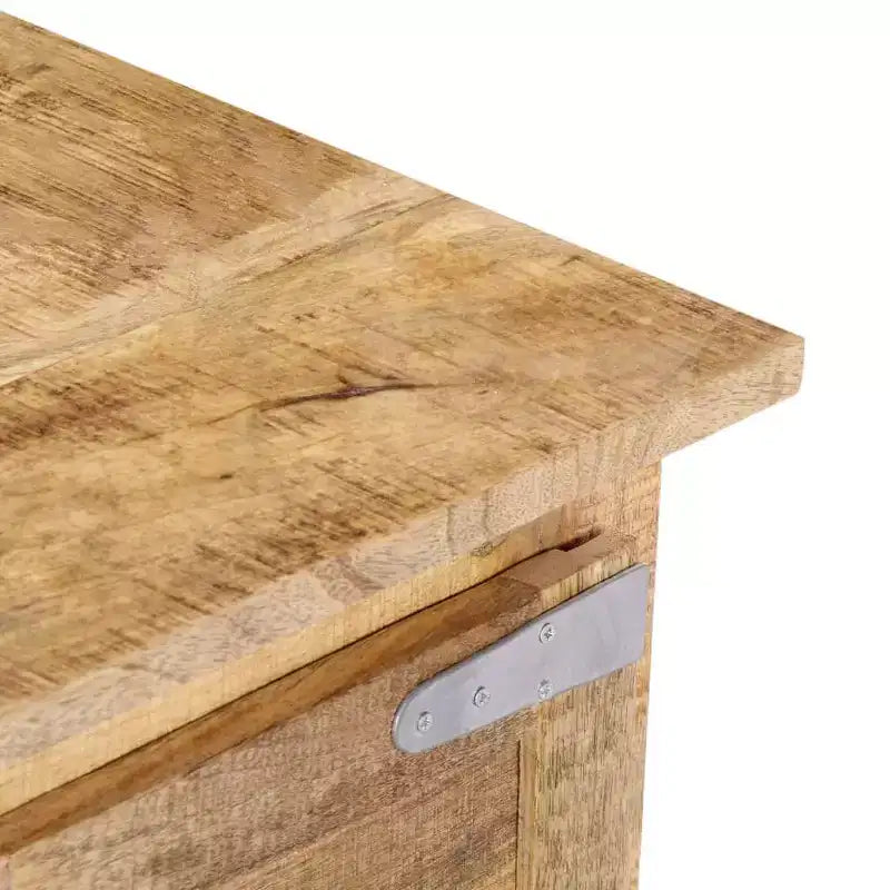 Table basse en manguier massif avec rangement