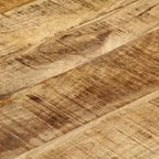 Table basse en manguier massif avec rangement